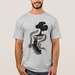 En flod som namnges Sinnesrörelse Tee Shirt