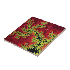 En flod Springa genom Ceramic Tile Kakelplatta