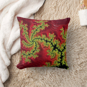 En flod Springa genom Cushion Kudde