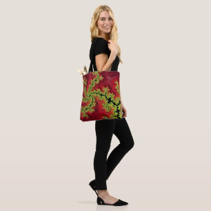 En flod Springa genom den Tote Bag Tygkasse