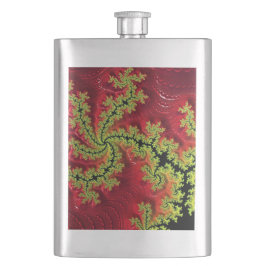 En flod Springa genom dess klassiska kolv Fickplunta