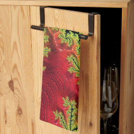 En flod Springa genom IT Tea Towel Kökshandduk