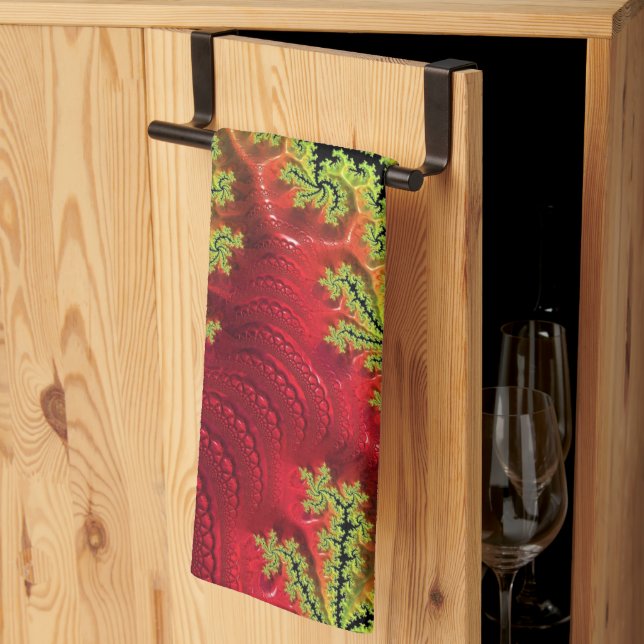 En flod Springa genom IT Tea Towel Kökshandduk (Thirds Fold)