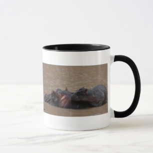 En flodhästmorgon mugg