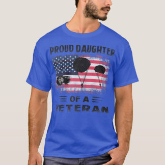 En flygburen fantry Paratrooper Proud DoDotter til T Shirt