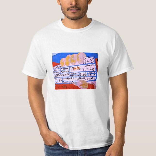 en flykting efter 1948 tee (Framsida)