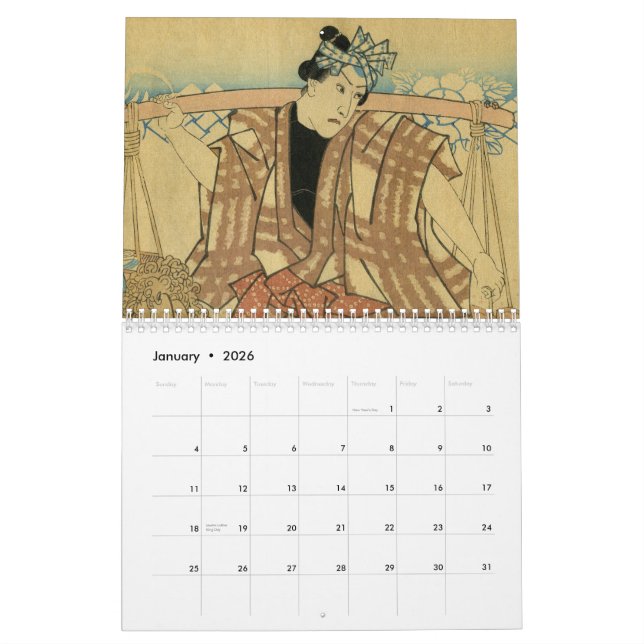 En flyta värld kalender (Jan 2026)