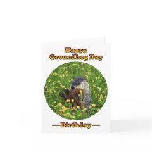 En födelsedag på den Groundhog dagen!