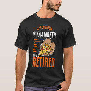 En förklarande Pizza Maker har dragit tillbaka Piz T Shirt