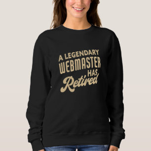 En förklarande webbadministratör har dragit tillba t shirt