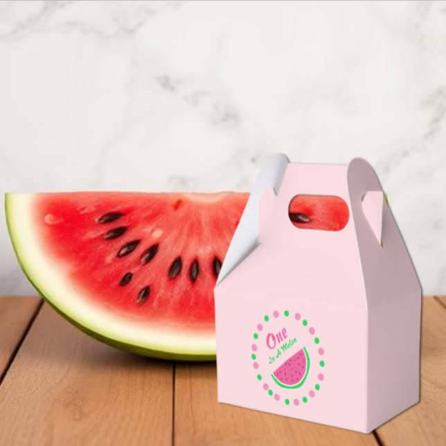 En Första Födelsedag Som En Melon Presentaskar (Skapare uppladdad)