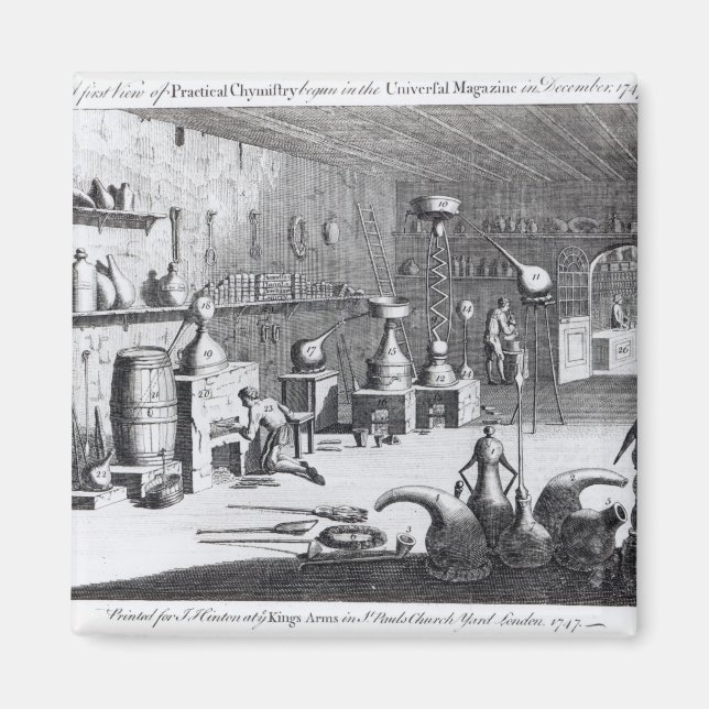 En första syn på praktisk kemi magnet (Framsidan)