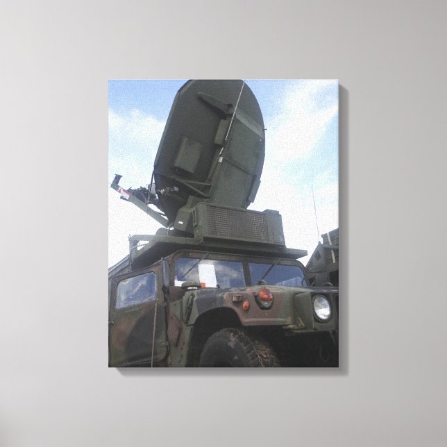 En fotoenix taktisk satellitterminal canvastryck (Framsida)