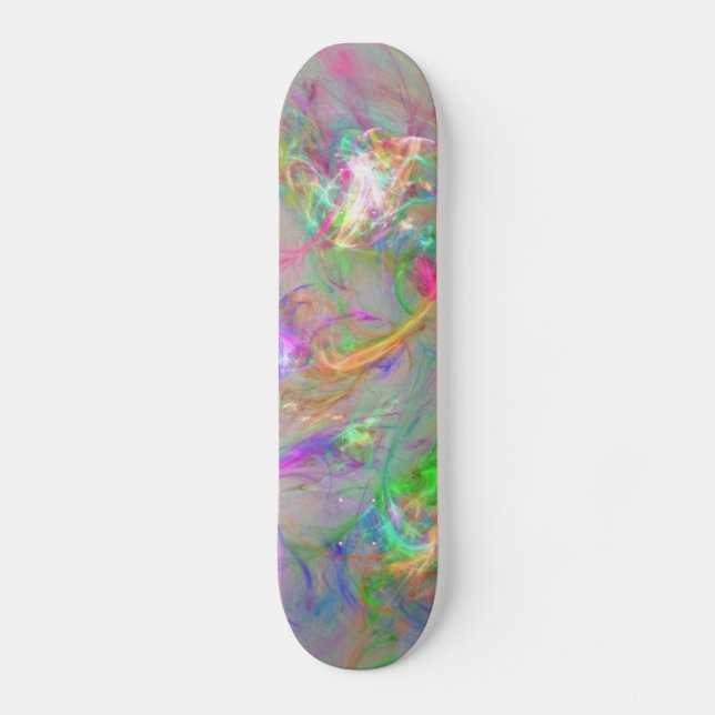 En Fractal Scateboard Skateboard Bräda 21,5 Cm (Framsida)