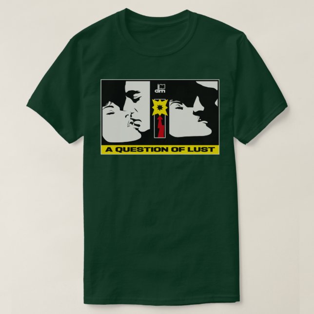 En fråga till Lust färg T Shirt (Design framsida)