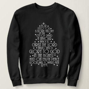 En Frälsare är född Lukas 2:11 Jultröjor T Shirt