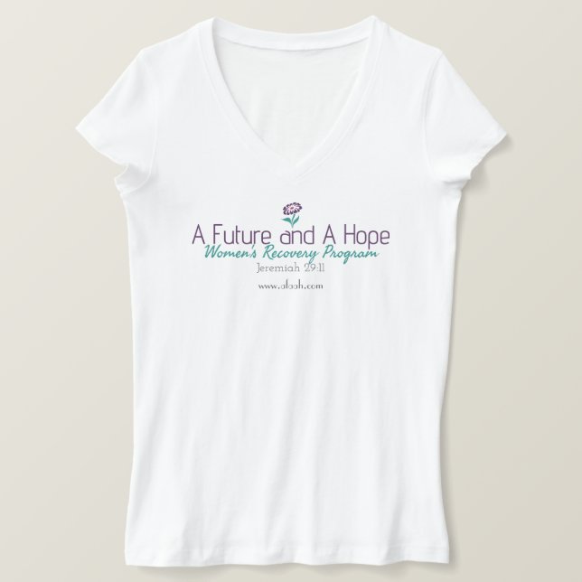 En framtid och ett hopp t shirt (Design framsida)