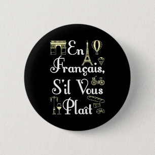 En Francais S il Vous Plait Fransk Lacher Knapp