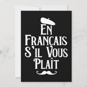 En Francais S'il Vous Plait - Fransk Language