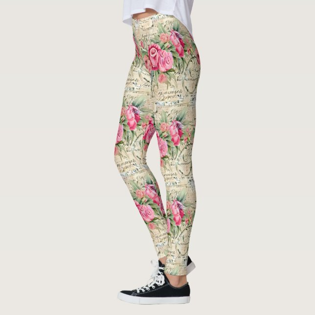 En fransk efemär designserie 26 leggings (Vänster)