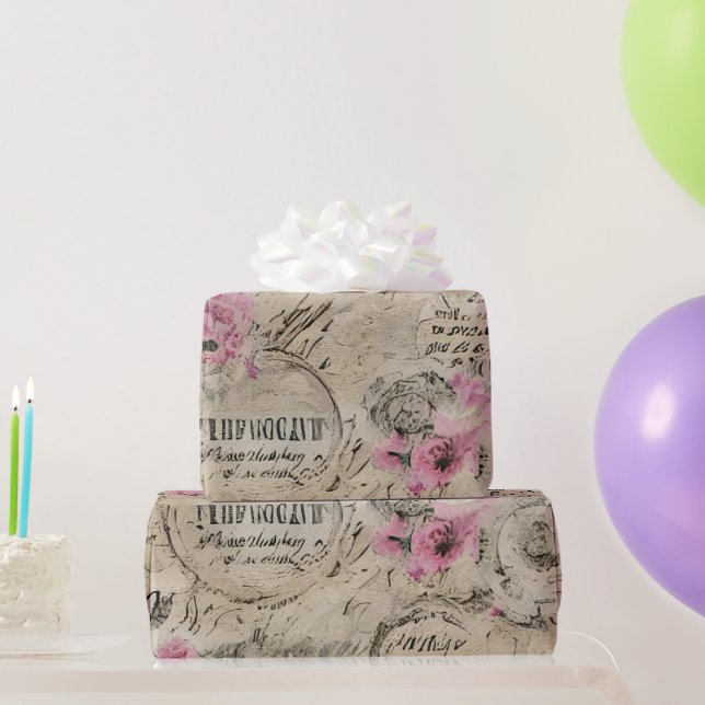 En Fransk Ephemera Design Series 24 Presentpapper (Festgåvor)