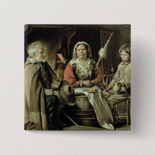 En fransk insida, c.1645 knapp