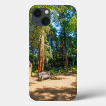 En fredlig gångväg i Descanso Gardens