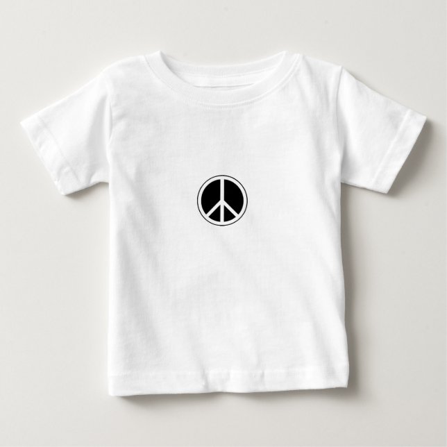 En fredsteckenT-tröja T-shirt (Framsida)