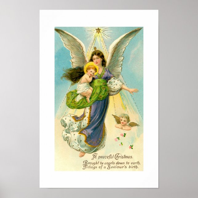 En fridfull jul poster (Framsidan)