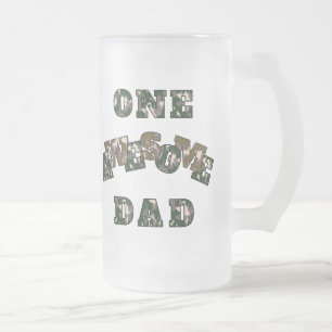 En frostad mugg för enorm pappa