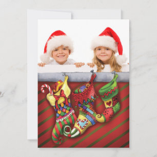 En Fullt för julklapp av Dreams Photo Card Julkort