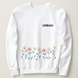 En Fusion-tröja för Flora- och stadsdesign T Shirt