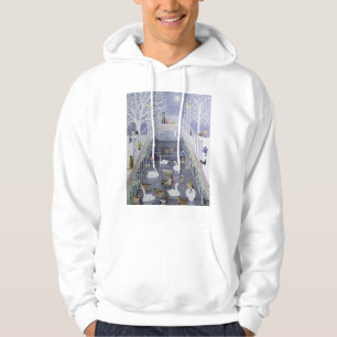 En gå i parkera sweatshirt