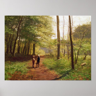 En gå i skogen poster
