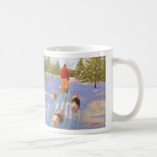 En gå i skogmuggen kaffemugg