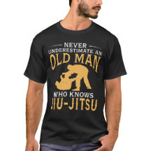 En gamal man som vet Jiu-Jitsu