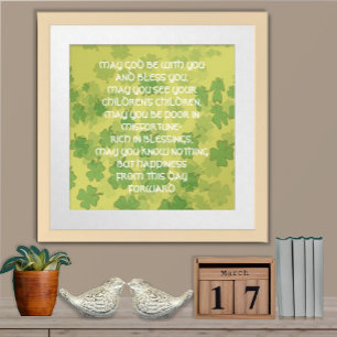 EN GAMLA IRISH BRÖLLOP Bluting - Poster