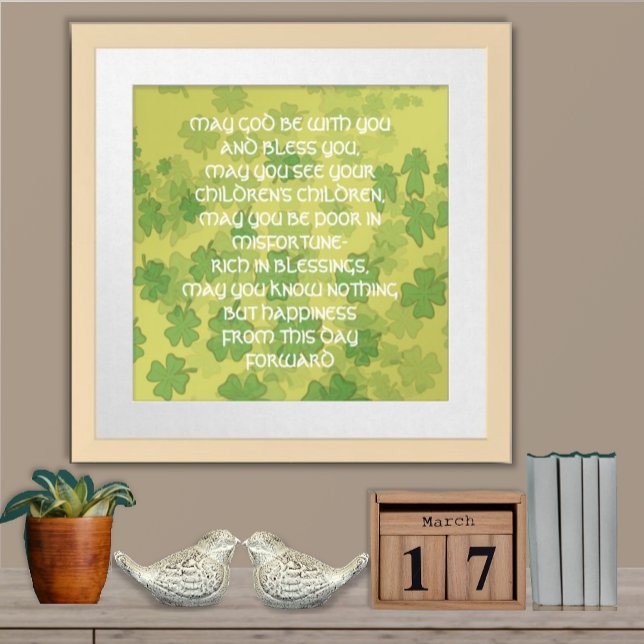 EN GAMLA IRISH BRÖLLOP Bluting - Poster (Skapare uppladdad)