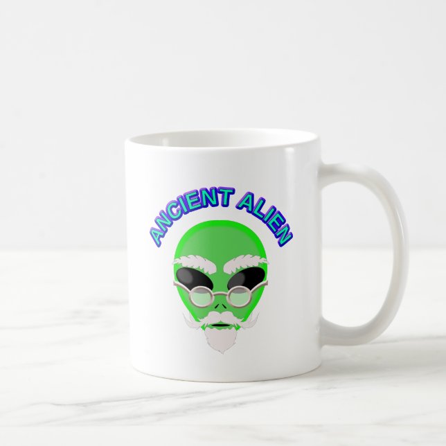 En gammal Alien Kaffemugg (Höger)