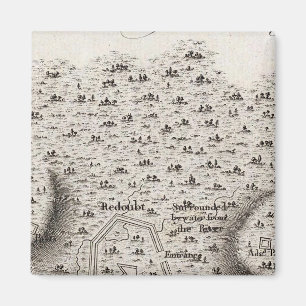 En gammal Fort plan i delstaten Kentucky Magnet