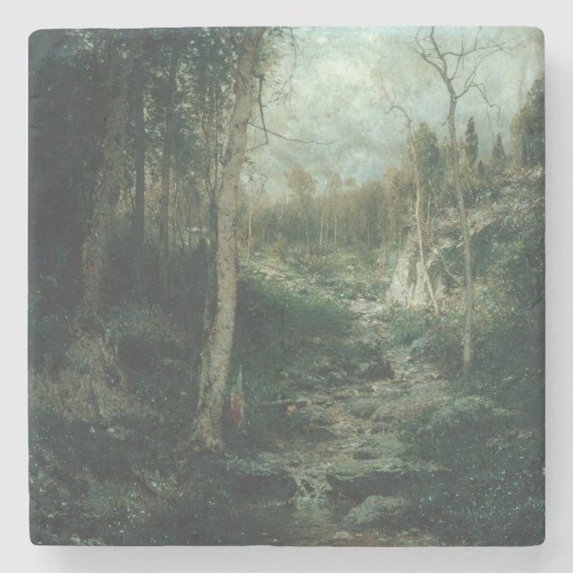 En gammal glänta (1881) - Stenskydd Stenunderlägg (Framsidan)