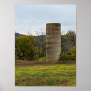 En gammal grupp Silo Poster