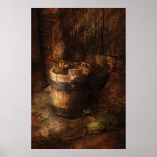 En gammal hink poster (Framsidan)