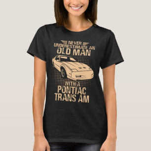 En gammal man Pontiac Trans Am 1991 Gta T Shirt