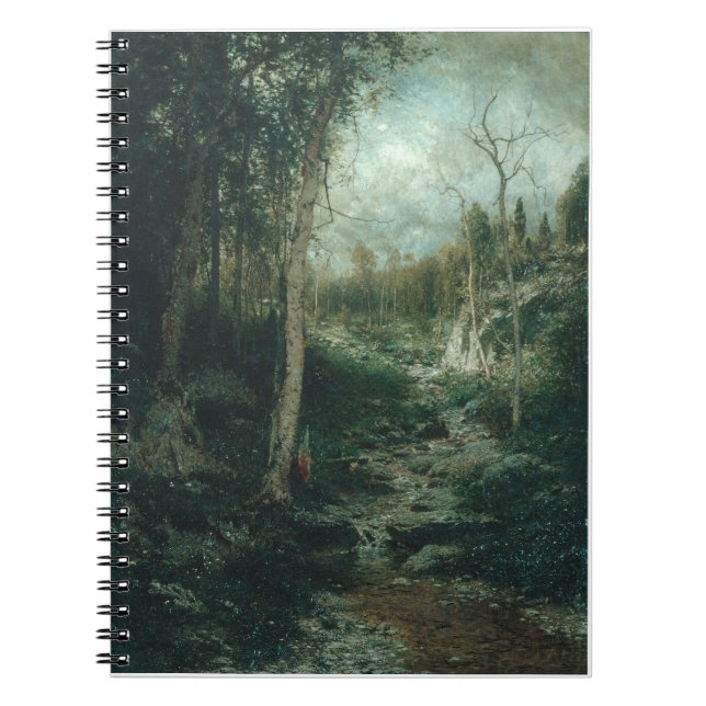 En gammal röjning målning (1881) - anteckningsbok (Framsidan)