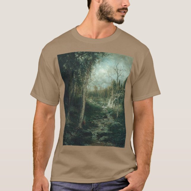 En gammal röjningsmålning (1881) - T-shirt (Framsida)