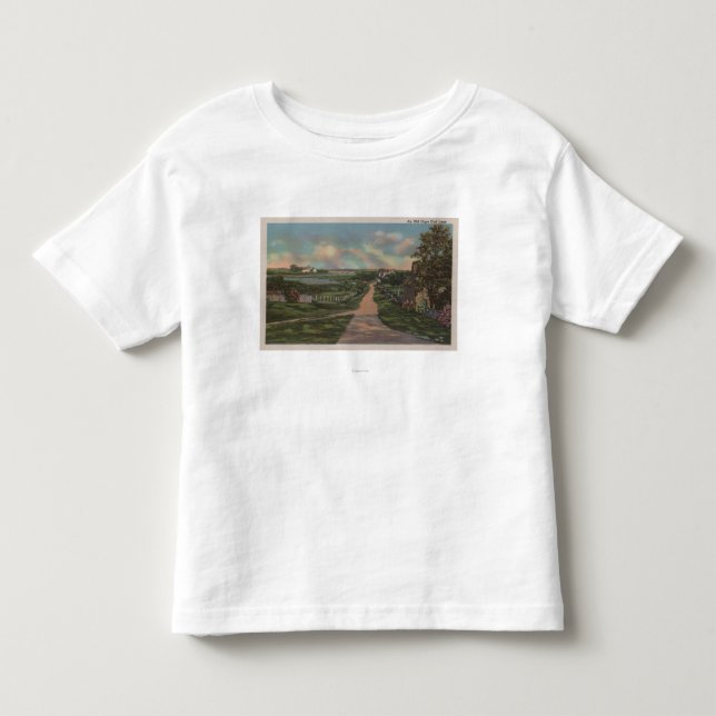 En gammal uddtorskLane beskådar T-shirt (Framsida)