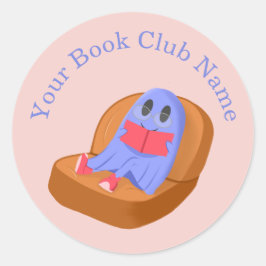 En gång en bookie alltid en bookie runt klistermärke