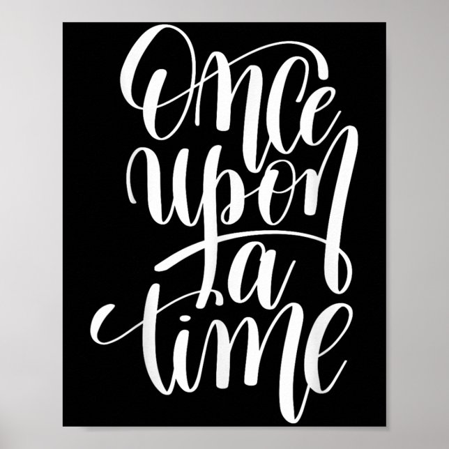 En Gång En Gif (positiv Citat )  Poster (Framsidan)