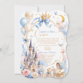 En gång för länge sedan Baby Shower Inbjudan,Fairy Inbjudningar